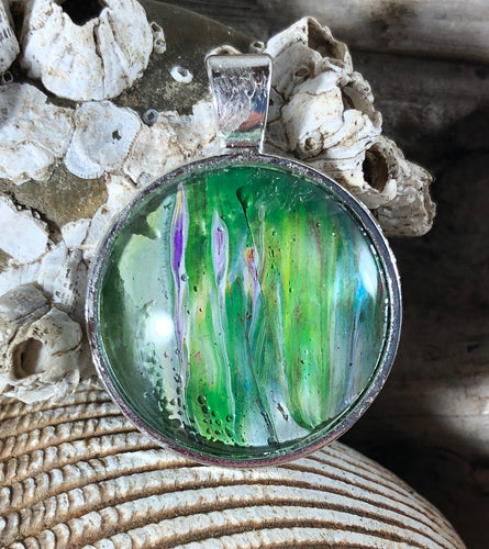 Paint Spill Pendant